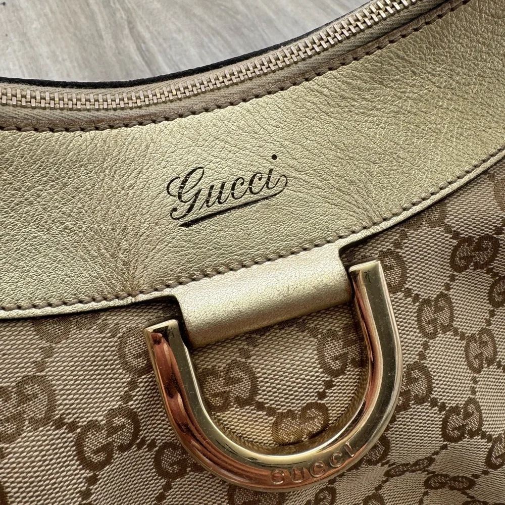 Gucci GG Canvas Abbey hobo bag